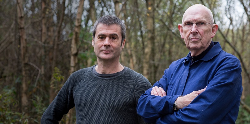 Mike Brookes (left), Creative Research Fellow and Mike Pearson, Emeritus Professor of Performance Studies at the at the Department of Theatre, Film and Television Studies will open the 2018 National Theatre Wales season with Storm.1: Nothing Remains The Same.